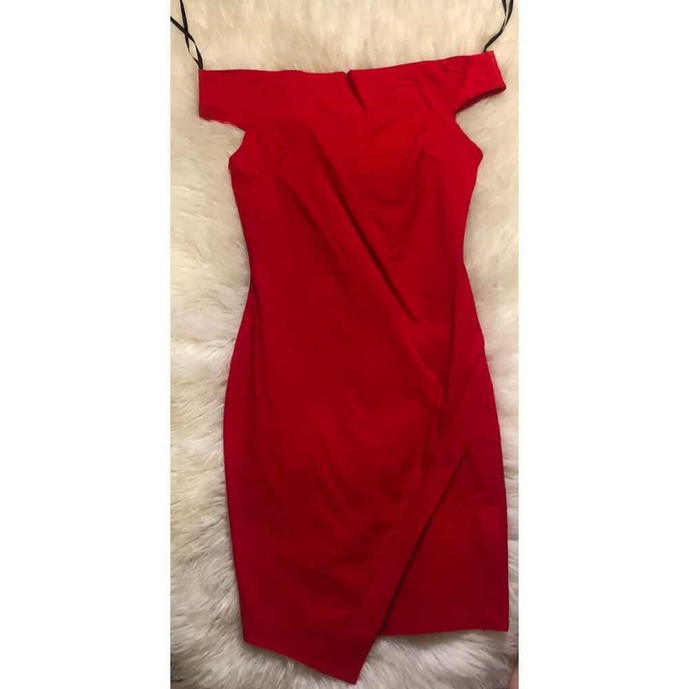 Red bandage dress NWT